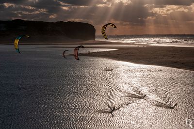 Kitesurf na Lagoa de Óbidos