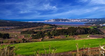 Lagoa de Óbidos Vista do Sobral da Lagoa