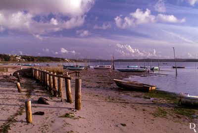 A Lagoa de Óbidos em 20 de outubro de 2003