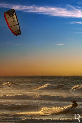 Kitesurf na Foz do Arelho