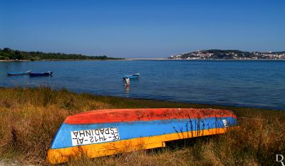 A Lagoa de Óbidos em 1 de setembro de 2007