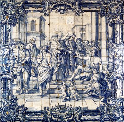 São Pedro Curando os Enfermos