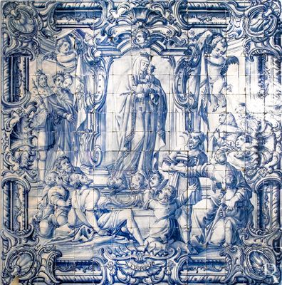 Azulejos do Museu - N. Sra. do Pópulo