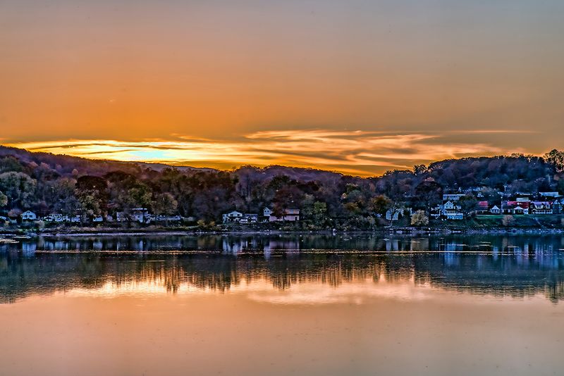 Susquehanna at Sunset 