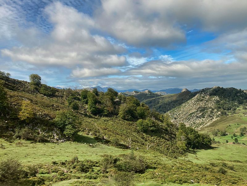 On the road in northern Spain