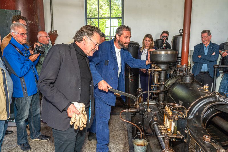 Feestelijke opening Dieselgemaal de Biezen