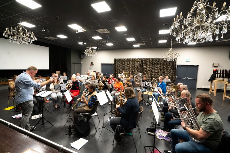 Repetitie Ameides Fanfarekorps