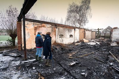 Boerderijbrand Nieuwland 2024