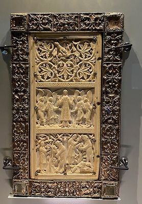 Carved Ivory Book Cover 1