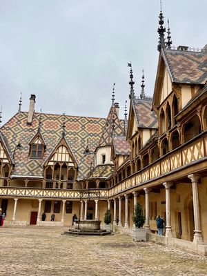 Facade of Wing of Hotel Dieu..