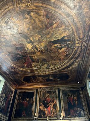 Ceiling of Chapel in Hotel Dieu..
