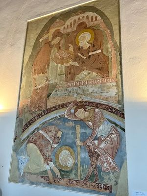 Fresco - Abbaye Cluny..