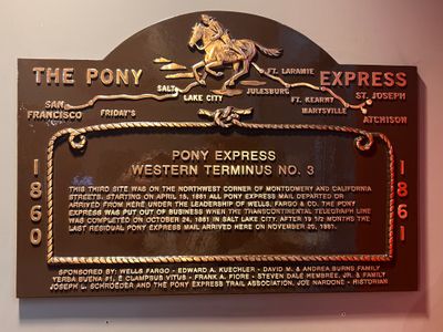 Gravure Pony Express