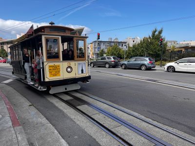 Trolley, San Franscisco, Californie, USA