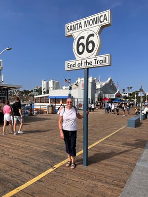 Fin de la route 66, Santa Monica, Californie