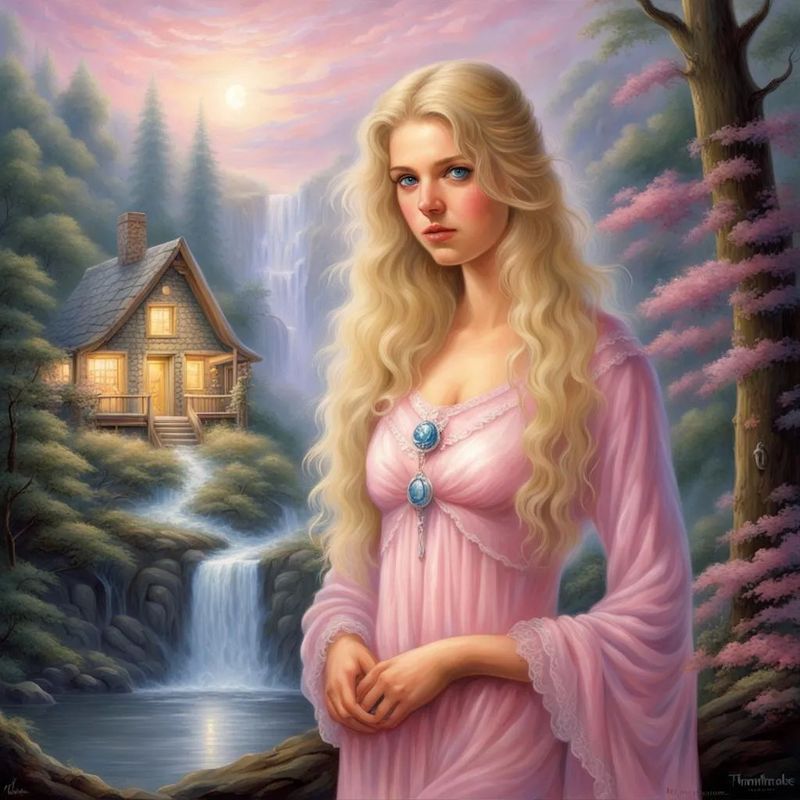 Young Women near a waterfall 1.jpg