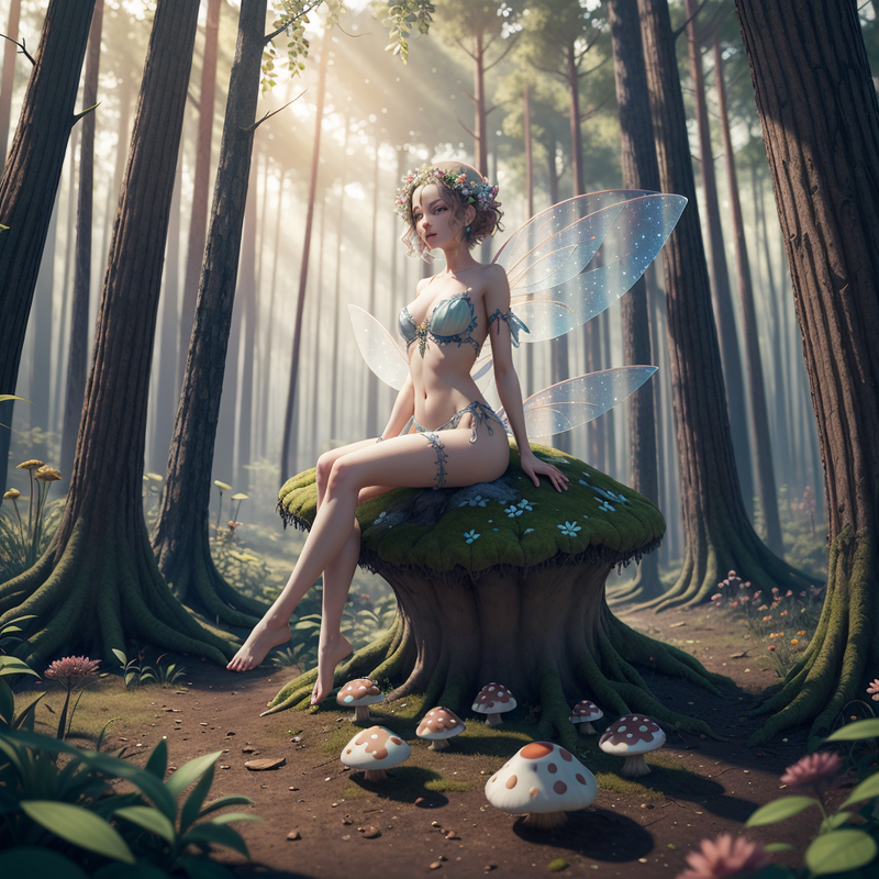 Fairy in a Forest 004.png