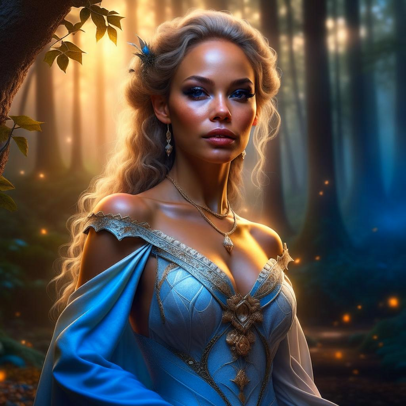 Young women in the Forest.png