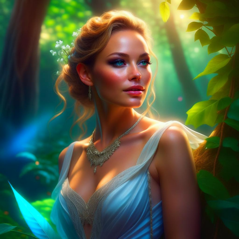Young Women in the Forest (Portret).png