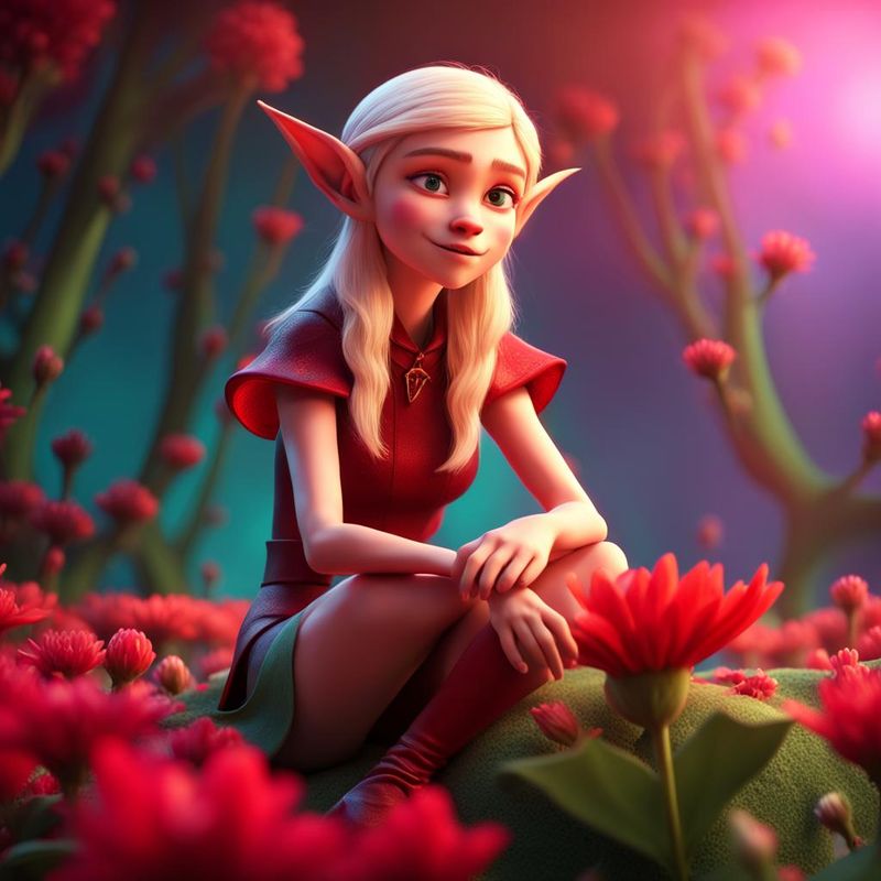 elf with blond hair sitting on a red flower 2.jpg