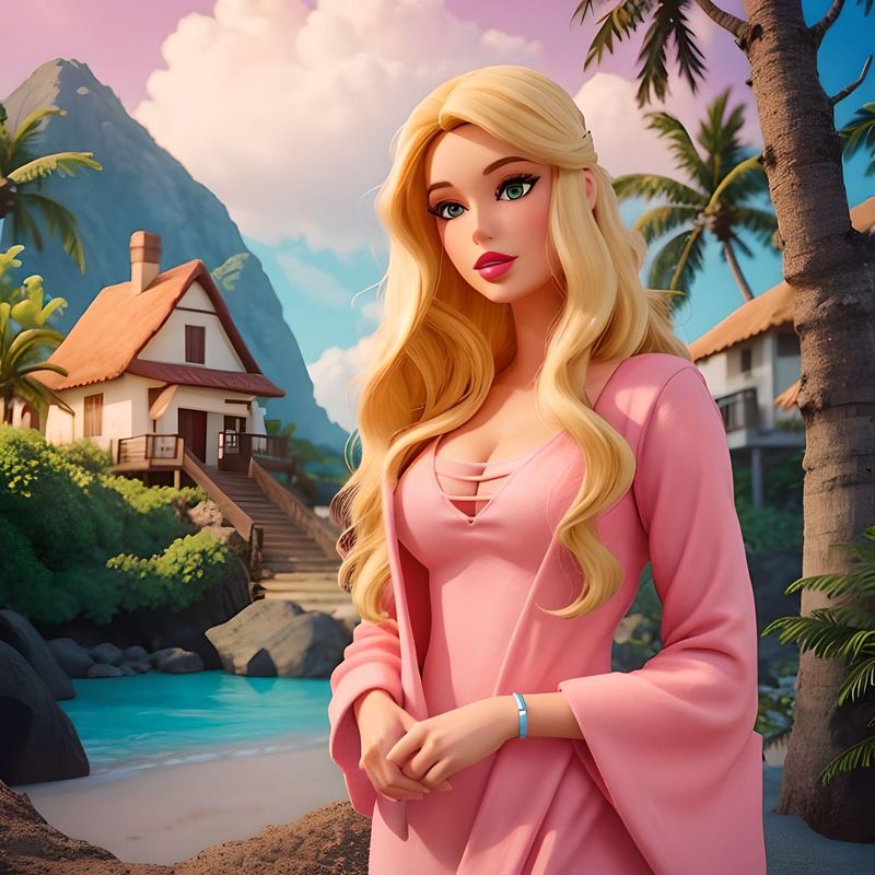 Young Girl in Barbie Land 2.jpg