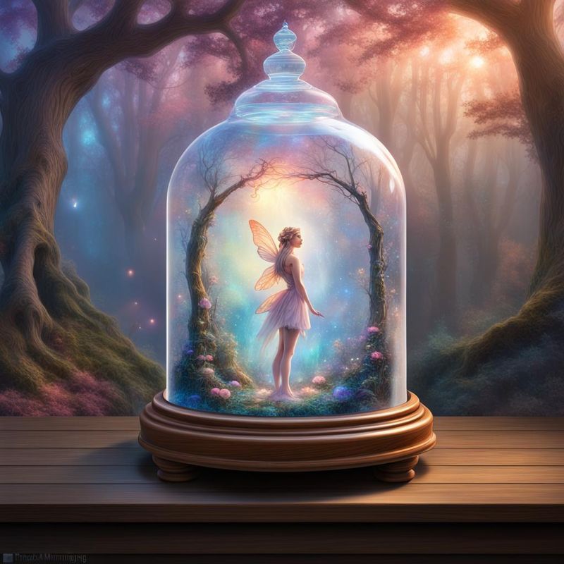 A Fairy in a Fantasy World under a Bell Jar.jpg