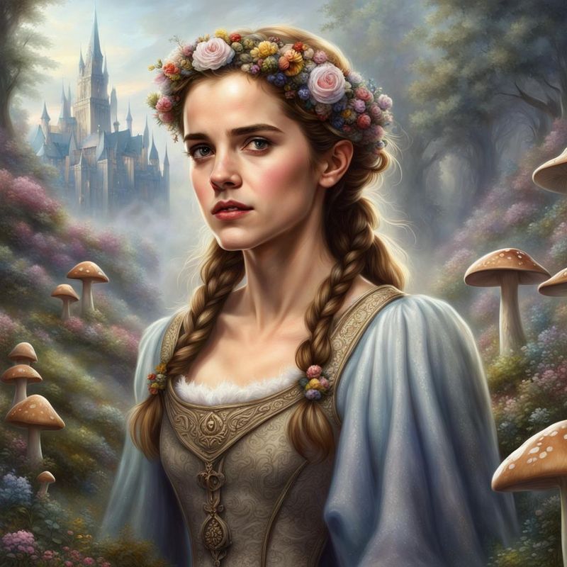 Emma Watson in medieval clothes in a fantasy world 2.jpg