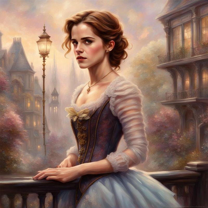 Emma Watson in medieval clothes in a Steampunk world 3.jpg