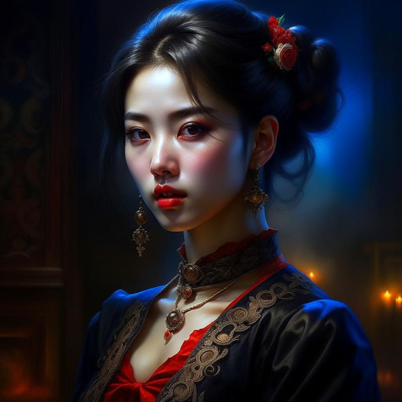 portrait of hazel dark haired korean noble lady 01.jpg