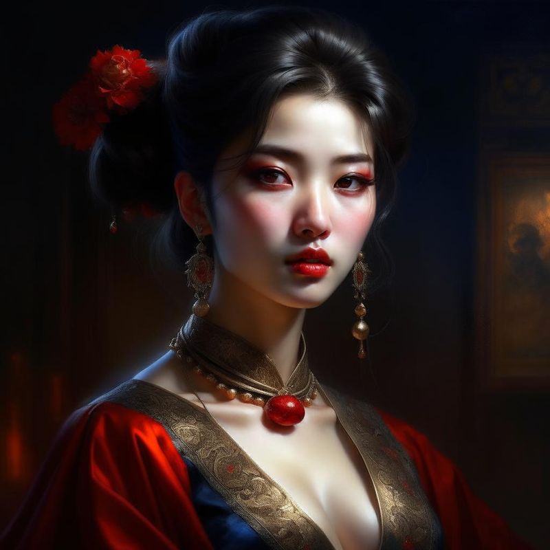 portrait of hazel dark haired korean noble lady 03.jpg