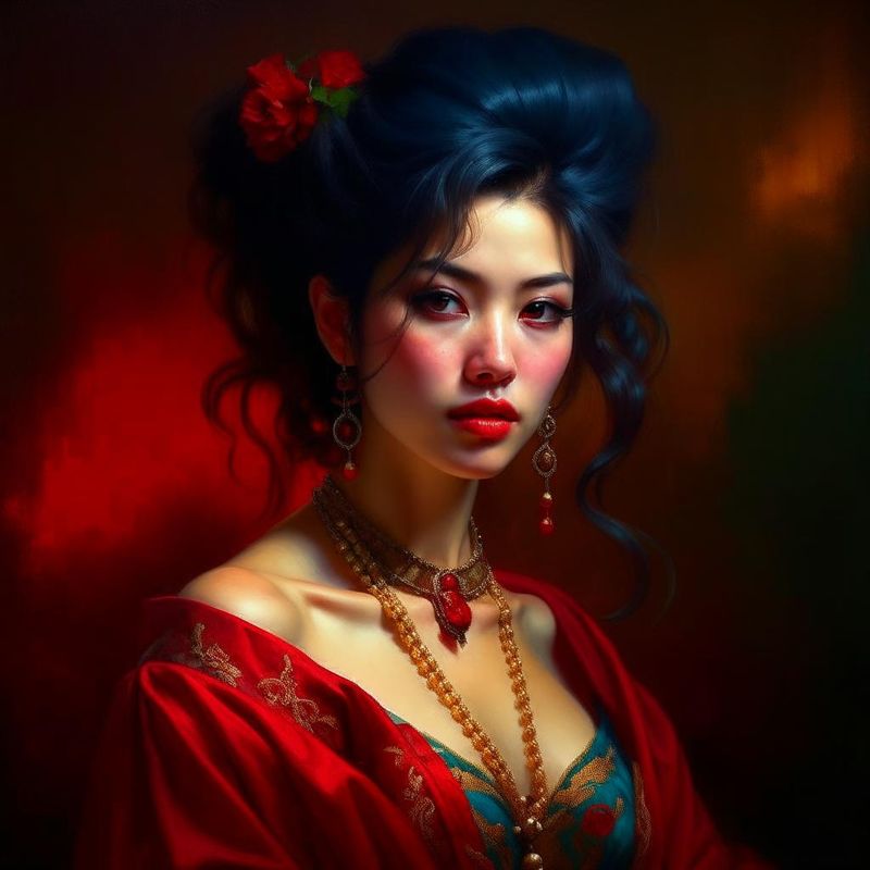 portrait of hazel dark haired korean noble lady 07.jpg