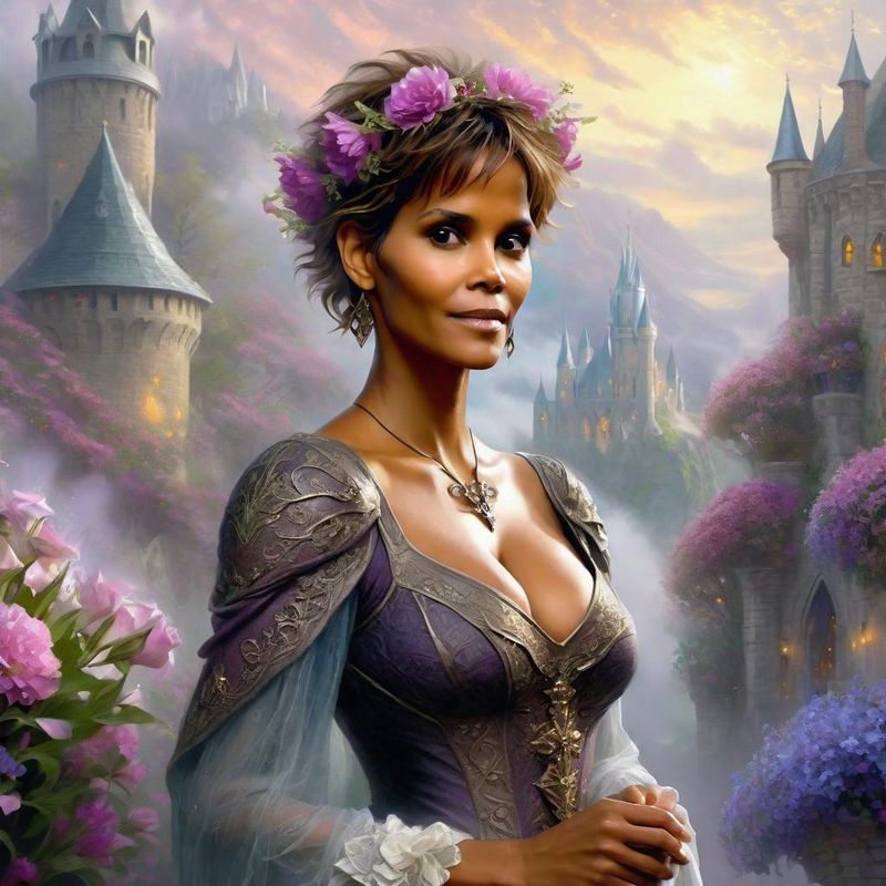 Halle Berry in medieval clothes in a fantasy world 4.jpg