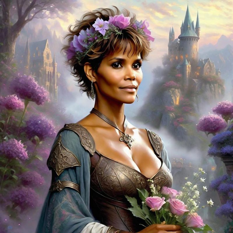 Halle Berry in medieval clothes in a fantasy world 3.jpg