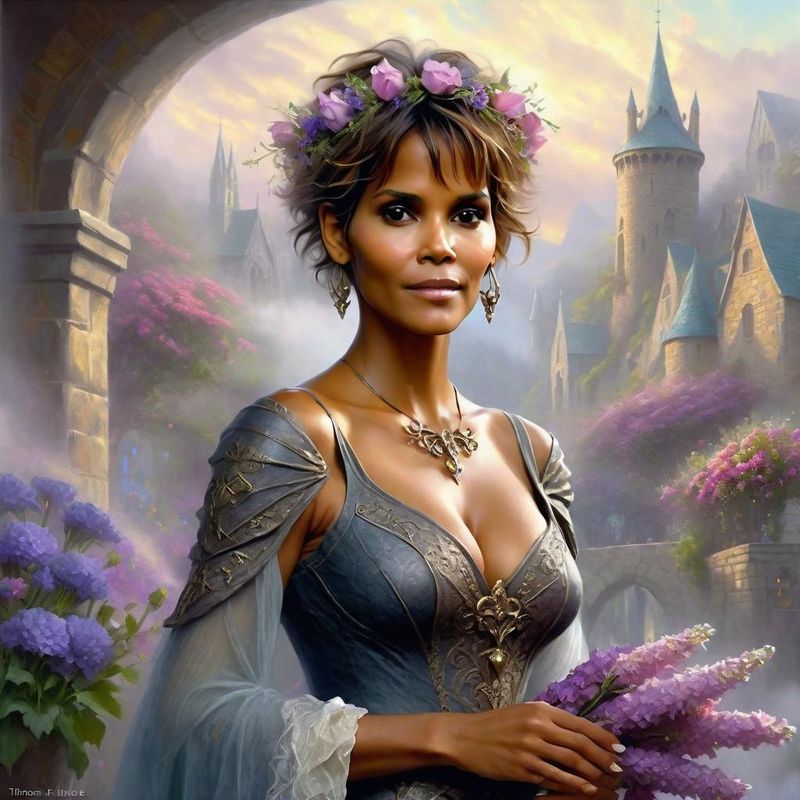 Halle Berry in medieval clothes in a fantasy world 2.jpg