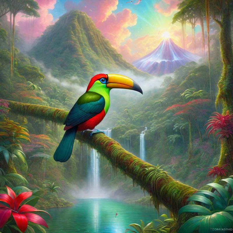 Crimson-rumped Toucanet in the Jungle 4.jpg
