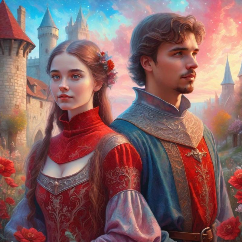 Young Couple standing in medieval Clothes in a Medieval Fantasy World 5.jpg