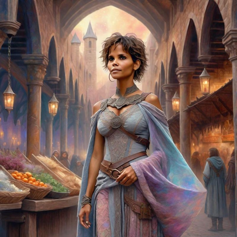 Halle Berry standing in medieval Clothes on an medieval Marketplace 3.jpg