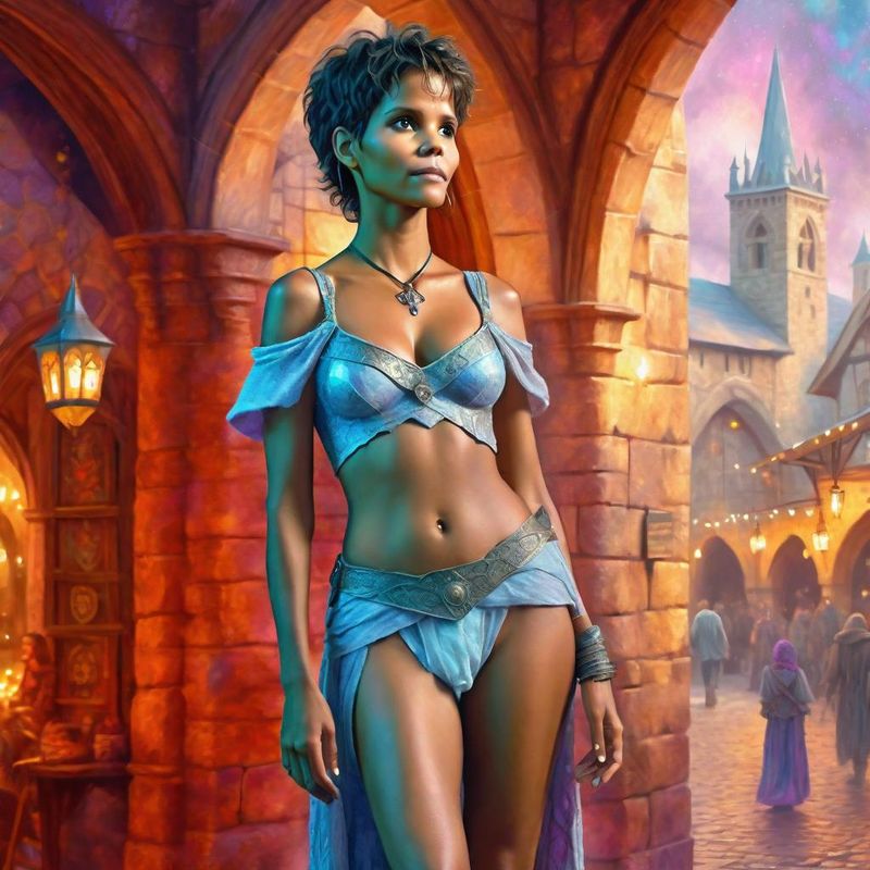 Halle Berry standing in medieval Clothes on an medieval Marketplace 2.jpg
