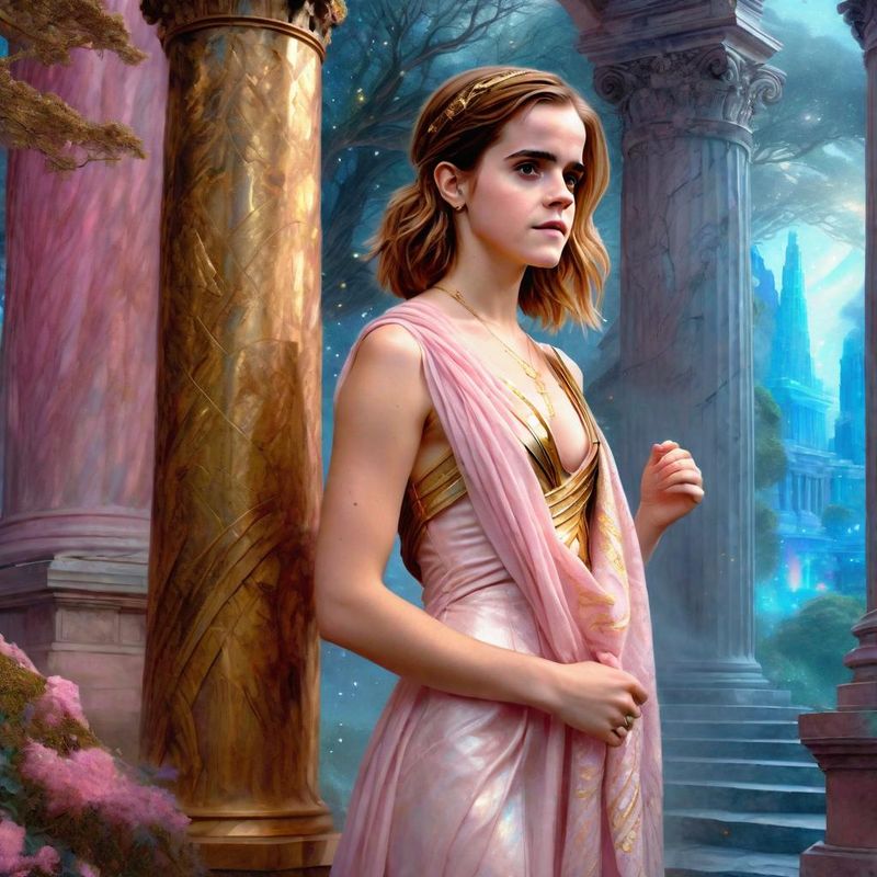 Emma Watson in a Roman stole in a Roman Fantasy World 5.jpg