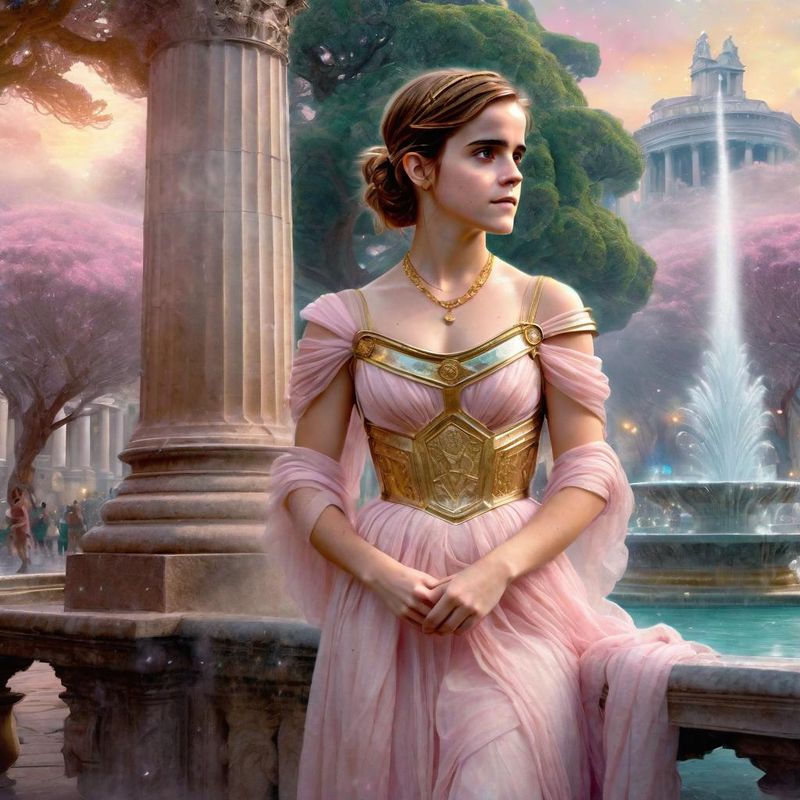 Emma Watson in a Roman palla in a Roman Fantasy World 4.jpg