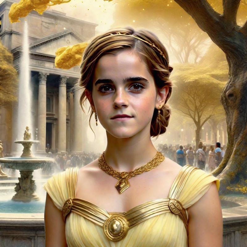 Emma Watson in a Roman palla in a Roman Fantasy World 2.jpg