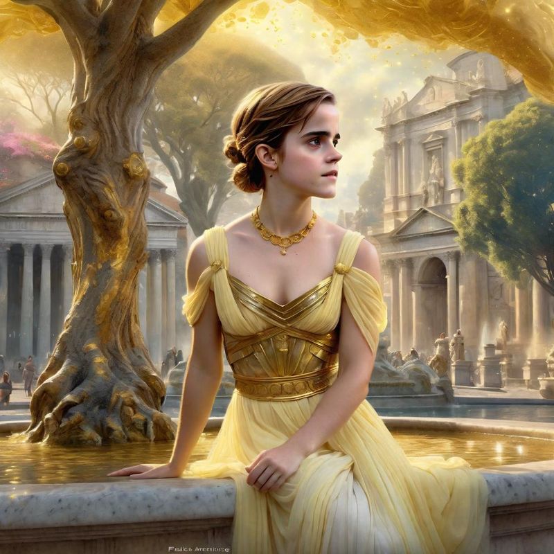 Emma Watson in a Roman palla in a Roman Fantasy World 1.jpg