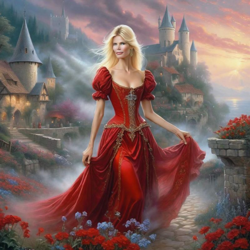 Claudia Schiffer in medieval clothes in a fantasy world 2.jpg