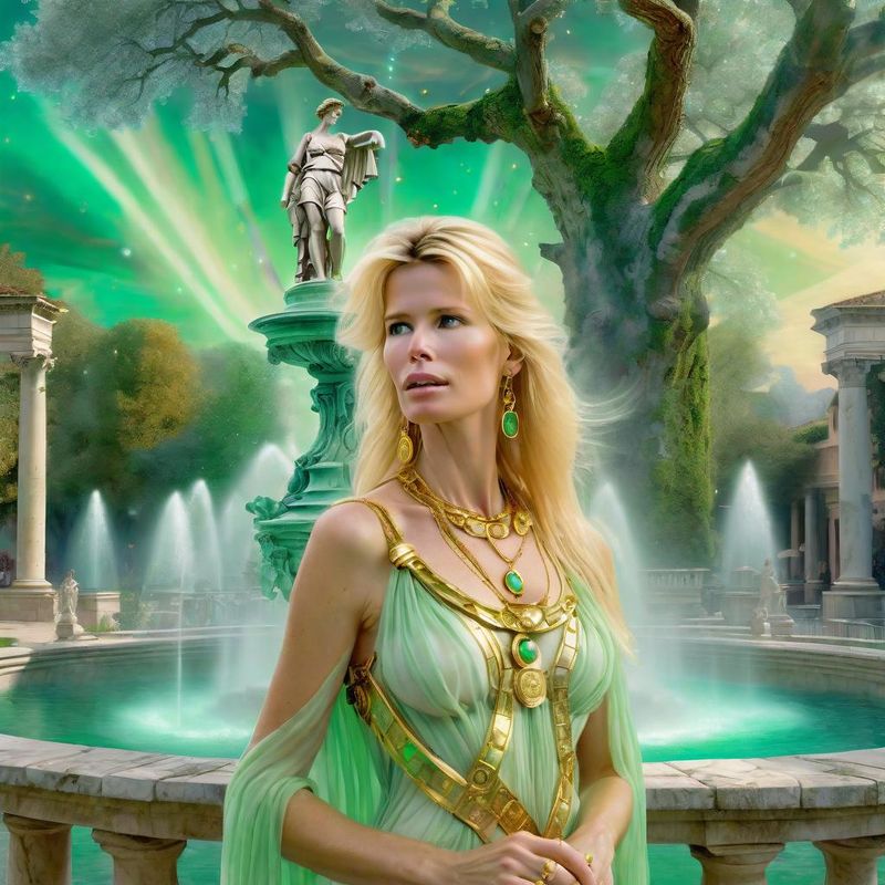 Claudia Schiffer in a Roman palla in a Roman Fantasy World 1.jpg