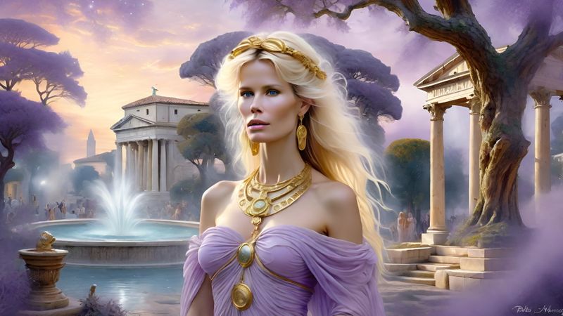 Claudia Schiffer in a Roman palla in a Roman Fantasy World 6.jpg