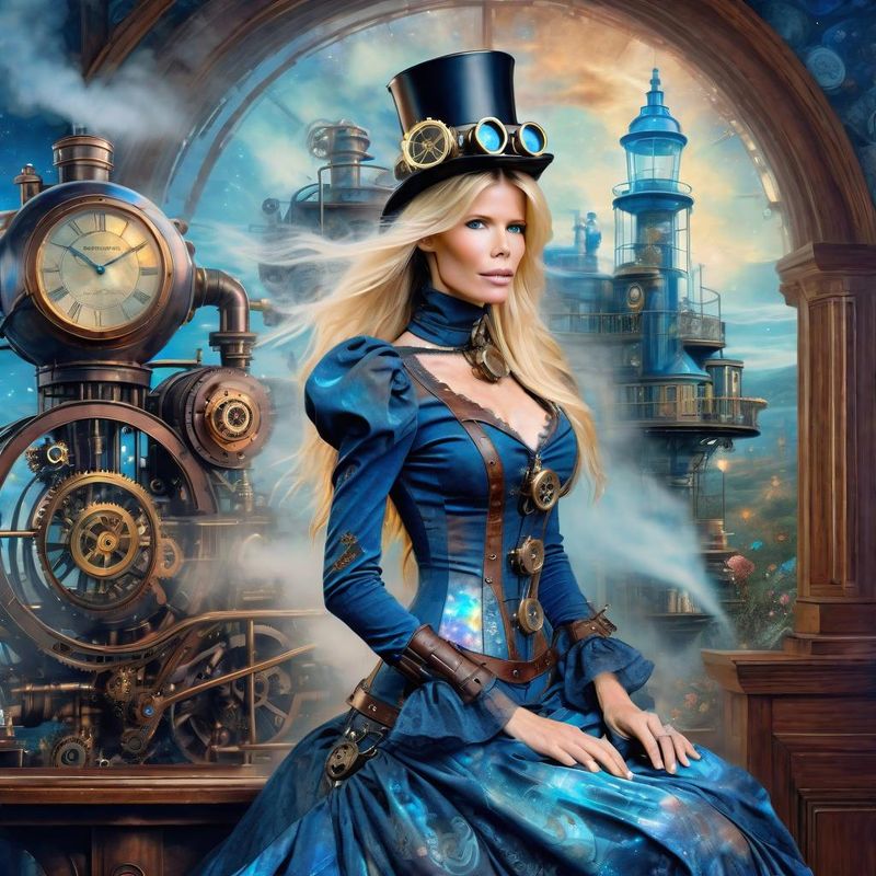 Claudia Schiffer in a steampunk clothes in a steampunk world 5.jpg