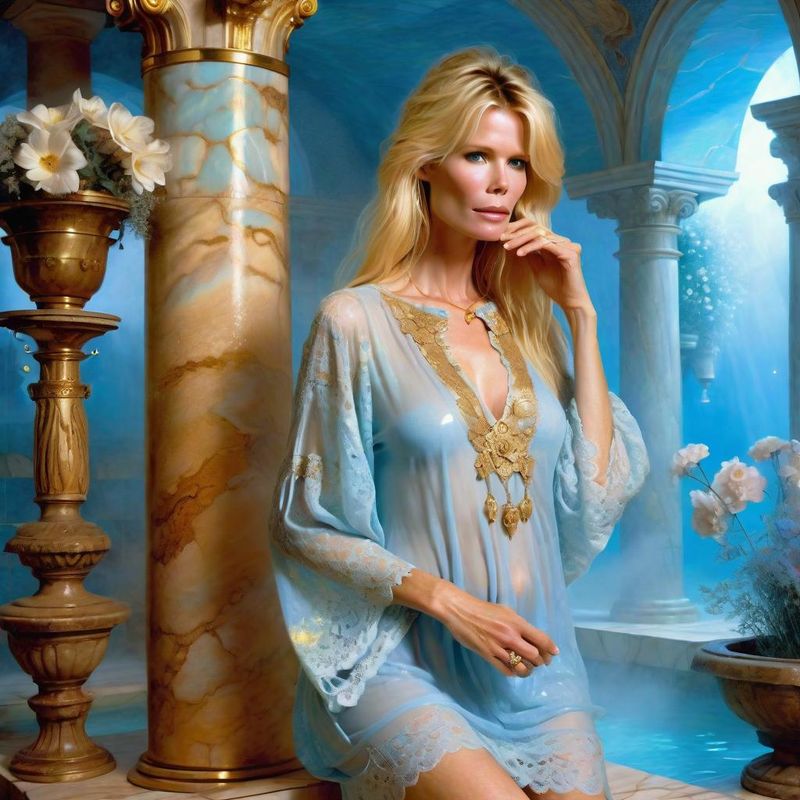 Claudia Schiffer in tunic in a Roman Bathhouse 4.jpg