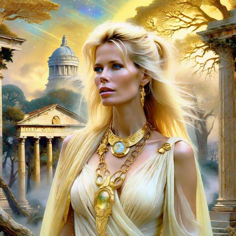 Claudia Schiffer in a Roman Stole in a Roman Fantasy World 3.jpg