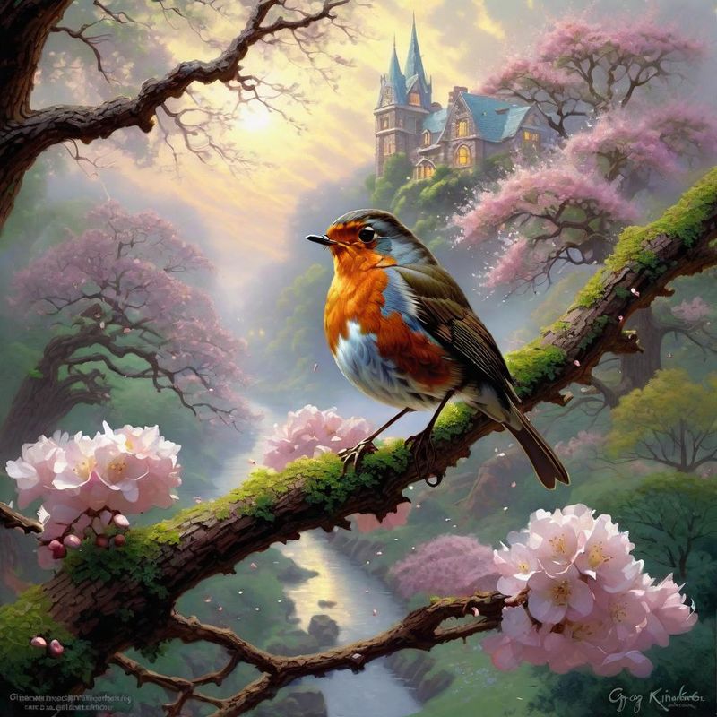 robin on a branch - Spring 2.jpg