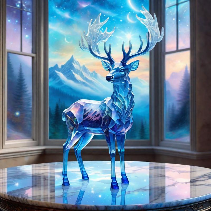 A Crystal deer on a Marbel Tablet 3.jpg